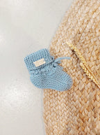 Baby slofjes - Merino wol - Hangemaakt - Softie Baby Musthaves - HUSKS - productfoto - afbeelding 2