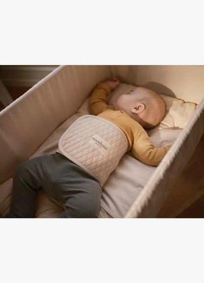 Moonboon - Mattress Fixi - Baby matras fixeerband- 100% biologisch katoen - GOTS - baby in wieg met band om