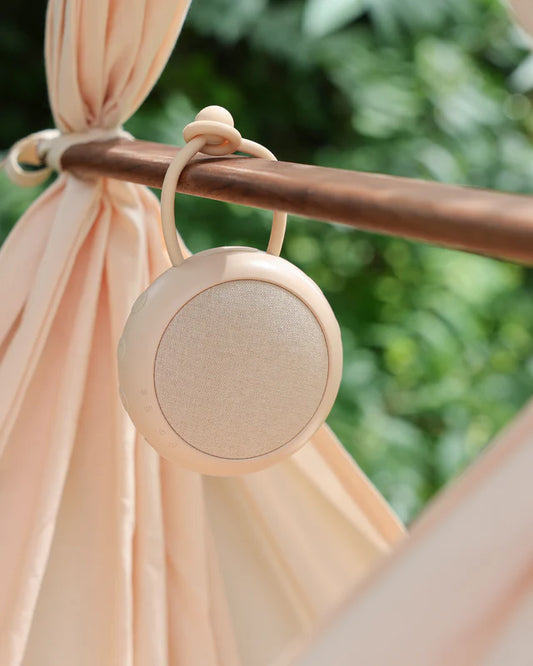 Moonboon - White noise machine - Witte Ruis Apparaat - Beige - hangend