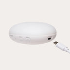 Knuffelkonijn met hartslag & white noise - The Humming Bunny 2.0 - Biologisch GOTS katoen - Moonie - productfoto - afbeelding 6