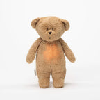 Knuffel met geluid - The Humming Bear 2.0 - Cappuccino - Moonie product