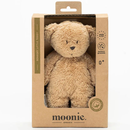 Moonie - Sensory little teddy - Knuffel - Cappuchino