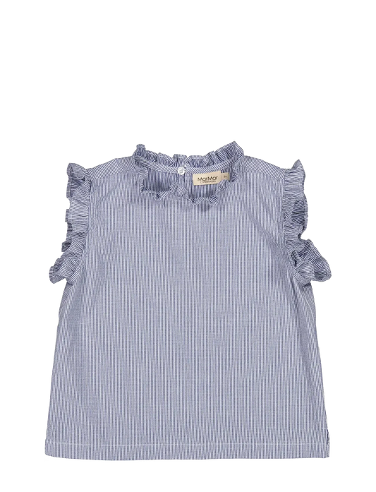 Top zonder mouwen - Tirra - Blauw - MarMar Copenhagen