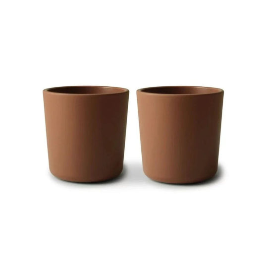 Mushie - Kinderservies Bekers (set van 2) - 100% BPA-vrij polypropyleen plastic