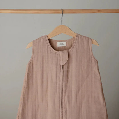 Mushie - Organic cotton sleeping bag - Slaapzak - Naturel