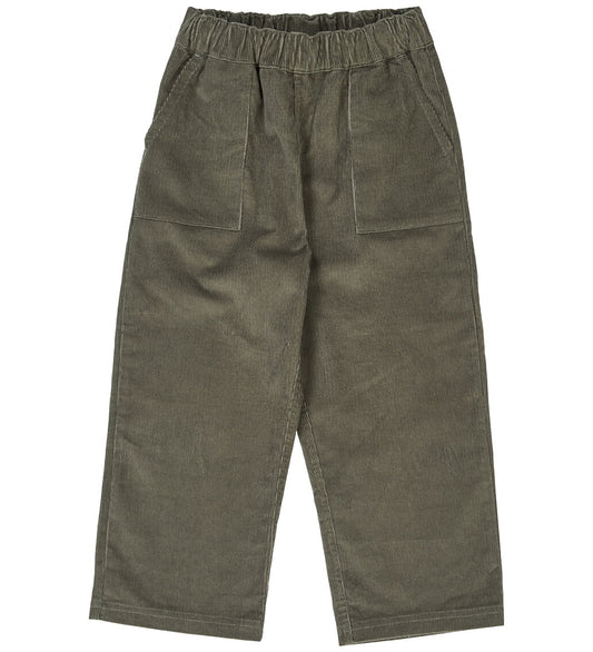 Corduroy broek - Biologisch katoen - Deep green/groen - Musli by Green Cotton voor
