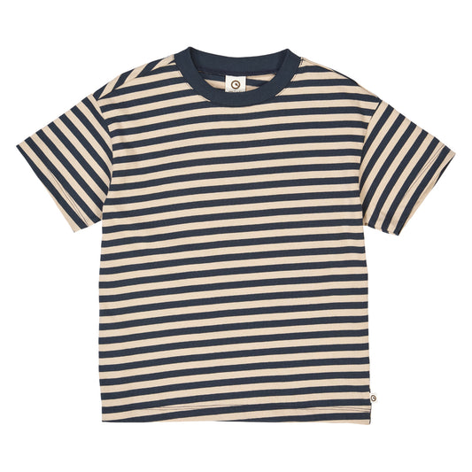 T-shirt korte mouwen - Stripe - Biologisch katoen - Müsli by Green Cotton