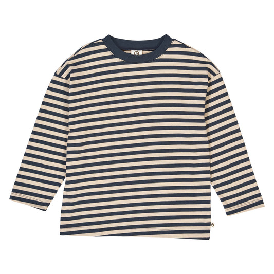 Top lange mouwen - Stripe - Biologisch katoen - Müsli by Green Cotton