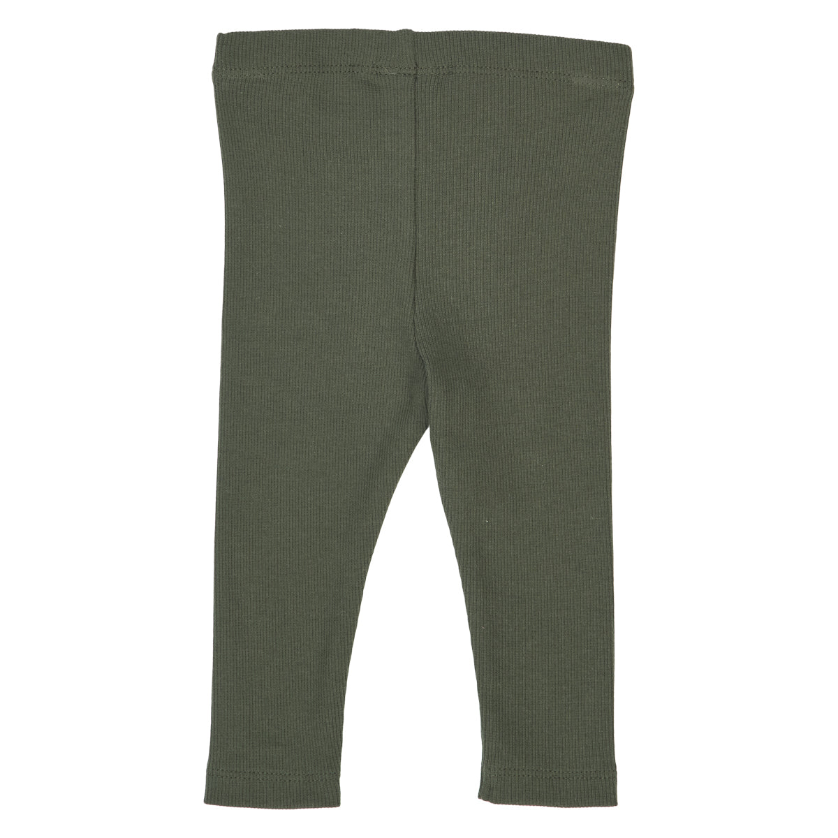 Müsli by Green Cotton - Cozy me rib leggings baby - Deep green - Biologisch katoen - Groen achterkant