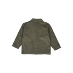 Overhemd top - Corduroy - Biologisch katoen - Deep green/groen -  Müsli by Green Cotton achter