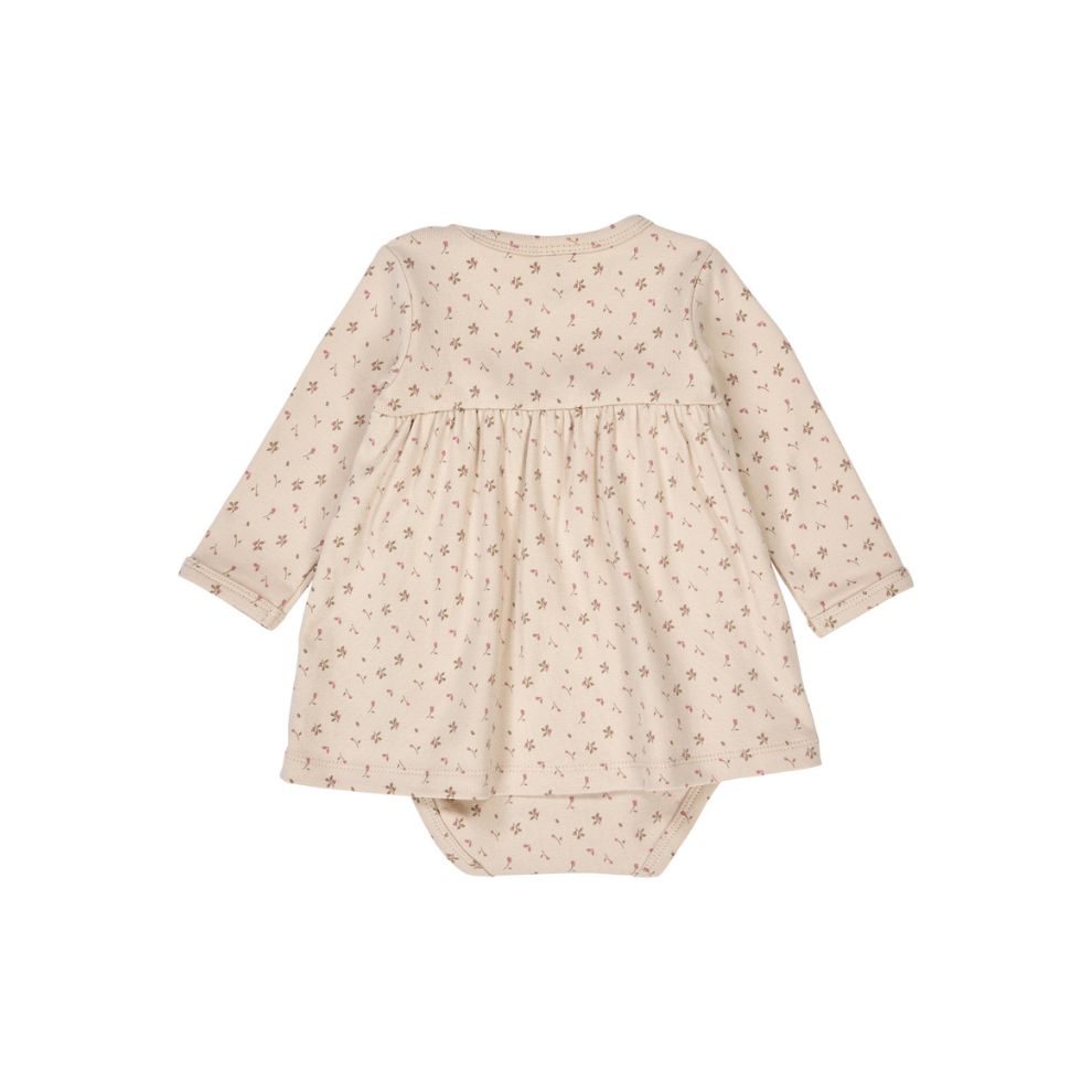 Jurkje met romper - Biologisch katoen - Aster/bloemenprint -  Müsli by Green Cotton 