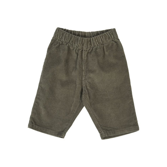 Corduroy broek - Biologisch katoen - Deep green/groen -  Müsli by Green Cotton voor