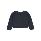 Gebreide trui - Biologisch katoen - Night blue/donkerblauw -  Müsli by Green Cotton achter
