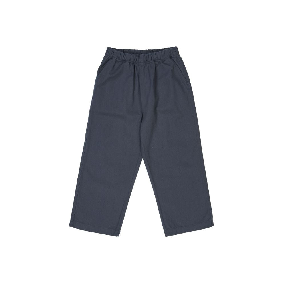Twill broek - Biologisch katoen - Night blue/donkerblauw -  Müsli by Green Cotton voor