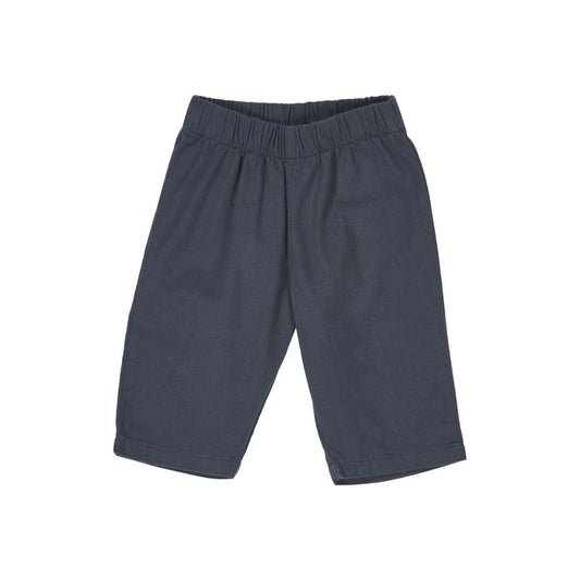 Twill broekje baby - Biologisch katoen - Night blue/donkerblauw -  Müsli by Green Cotton voor