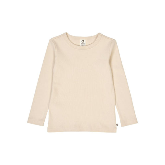 Top lange mouwen - Cozy me - Biologisch katoen - Oak/ecru - Müsli by Green Cotton voor