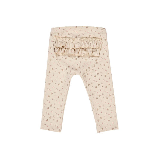 Legging - Biologisch katoen - Aster/bloemenprint -  Müsli by Green Cotton achter