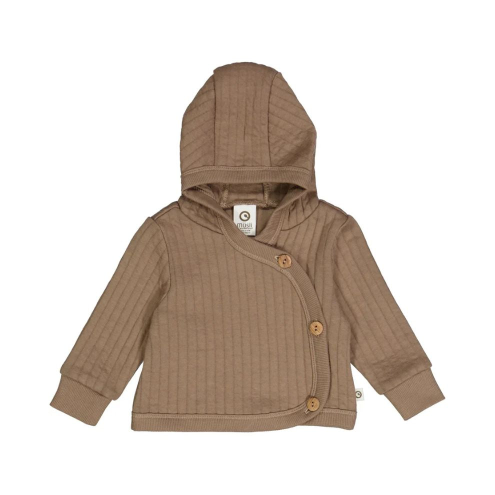 Müsli by Green Cotton - Cotton quilt jacket - Jasje - 100% biologisch katoen voorkant