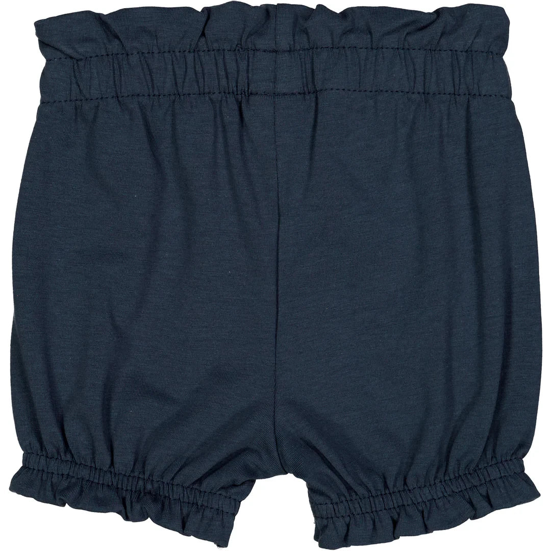 Luierbroekje - Cozy me bloomers - Navy/Blauw - Biologisch katoen - Müsli by Green Cotton - achterkant