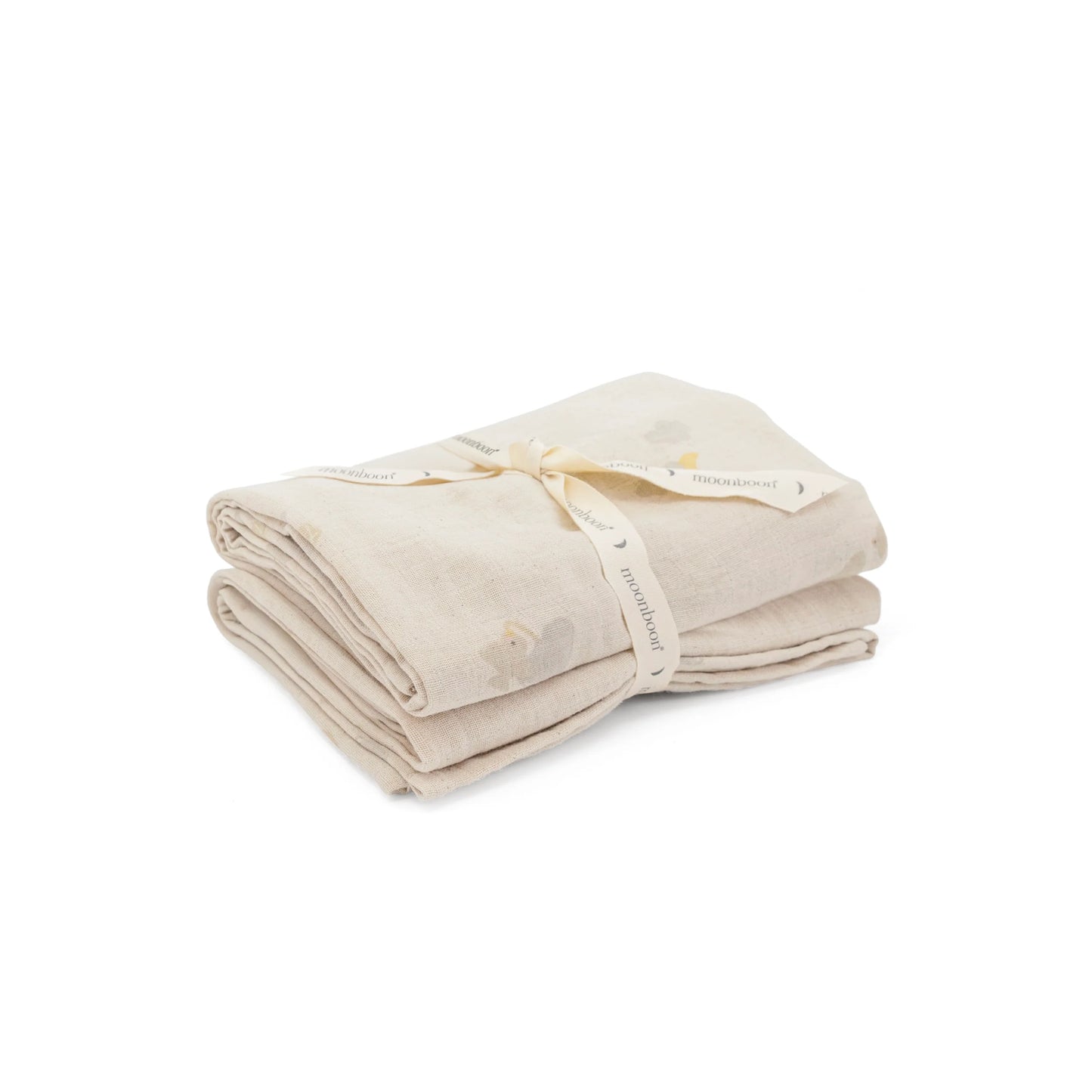 Hydrofiele doeken - 2 pack - Over the Moon - 65x65 cm - Biologisch katoen - Moonboon