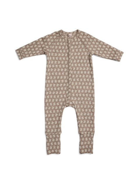 Pajamas / sleeper Soft Powder Rabbits – 100% merino wool - SmallStuff