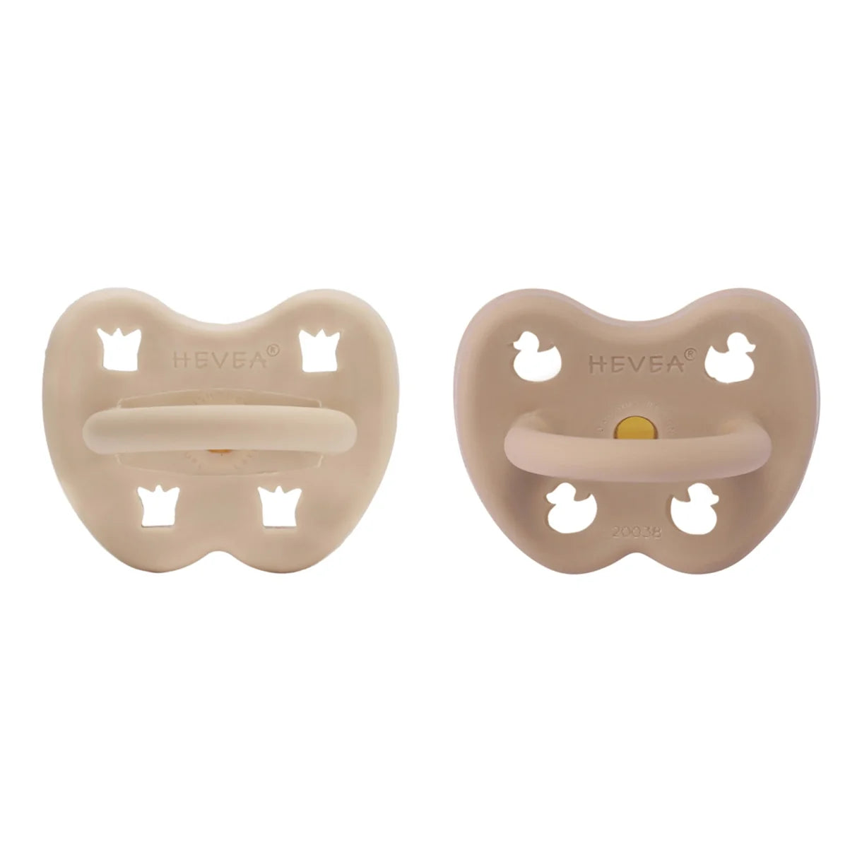 Speentjes - Natuurrubber - 3-36 maanden - 2 pack - Orthodontisch - Hevea