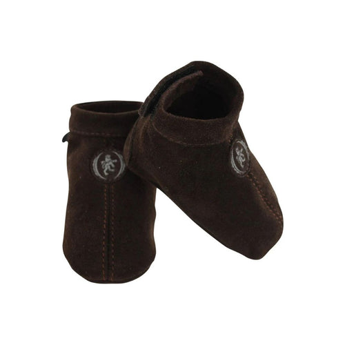 Oxxy - Baby slofjes - Voor de eerste stapjes - 100% leer - Suede bruin