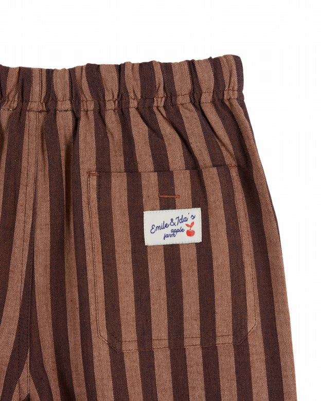 Broek met elastische taille - Stockholm - 100% katoen - Emile et Ida - productfoto - afbeelding 2