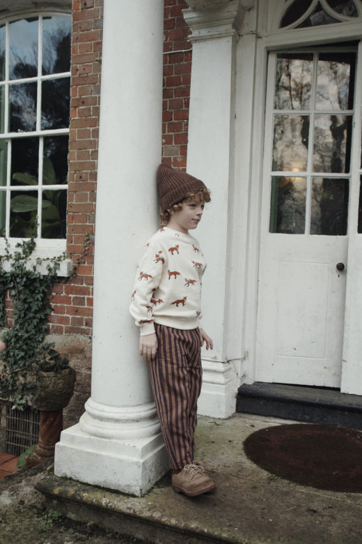 Broek met elastische taille - Stockholm - 100% katoen - Emile et Ida - productfoto - afbeelding 4