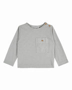 Longsleeve met borstzakje - Koala - Biologisch katoen - Emile et Ida - productfoto - afbeelding 2