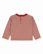 Gestreepte longsleeve - Feu - Biologisch katoen - Emile et Ida - productfoto - afbeelding 2