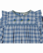 Babyromper met ruches en borduursel - Carreaux Celestine - Emile et Ida - lifestyle - afbeelding 3