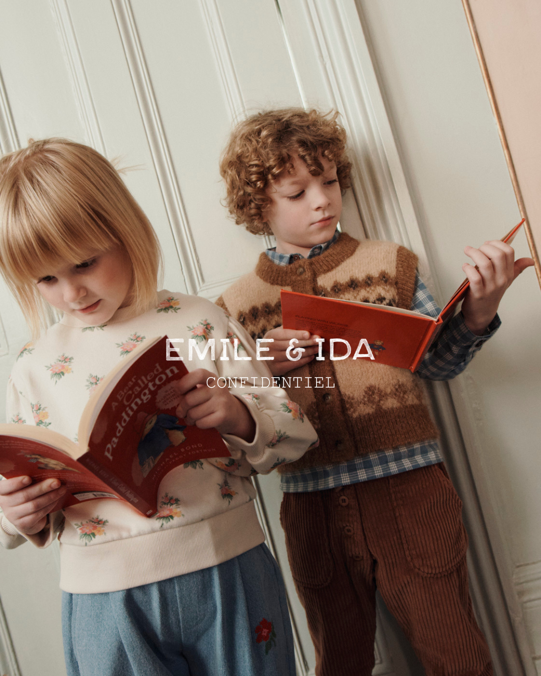 Corduroy broek Pantalon Garçon - Brownie - Biologisch katoen - Emile et Ida - productfoto - afbeelding 4