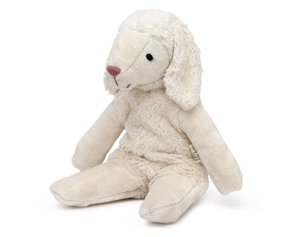 Floppy knuffelschaap Small - GOTS-gecertificeerd - White - Senger Naturwelt