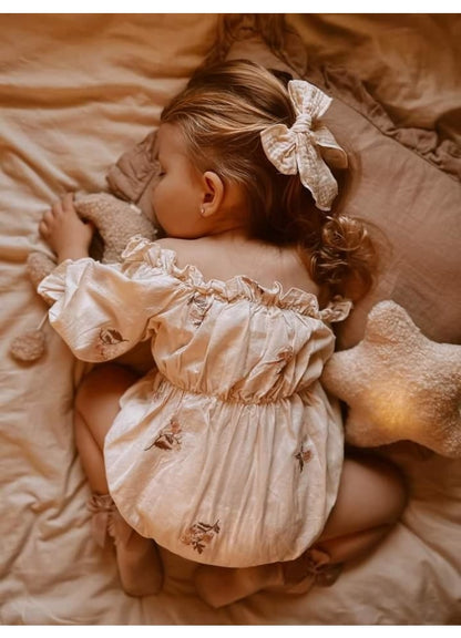 Muziekmobiel – Ster – Biologisch katoen – Handgemaakt - Mrs Ertha - sfeerbeeld