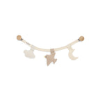 Kinderwagenketting - Over the moon - 100% Biologisch Katoen - Moonboon x Hans Christian Andersen - productfoto - afbeelding 2