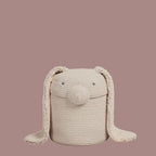 Basket Rita the Rabbit – Storage basket rabbit – Natural – Ø 25 × 30 cm – Lorena Canals