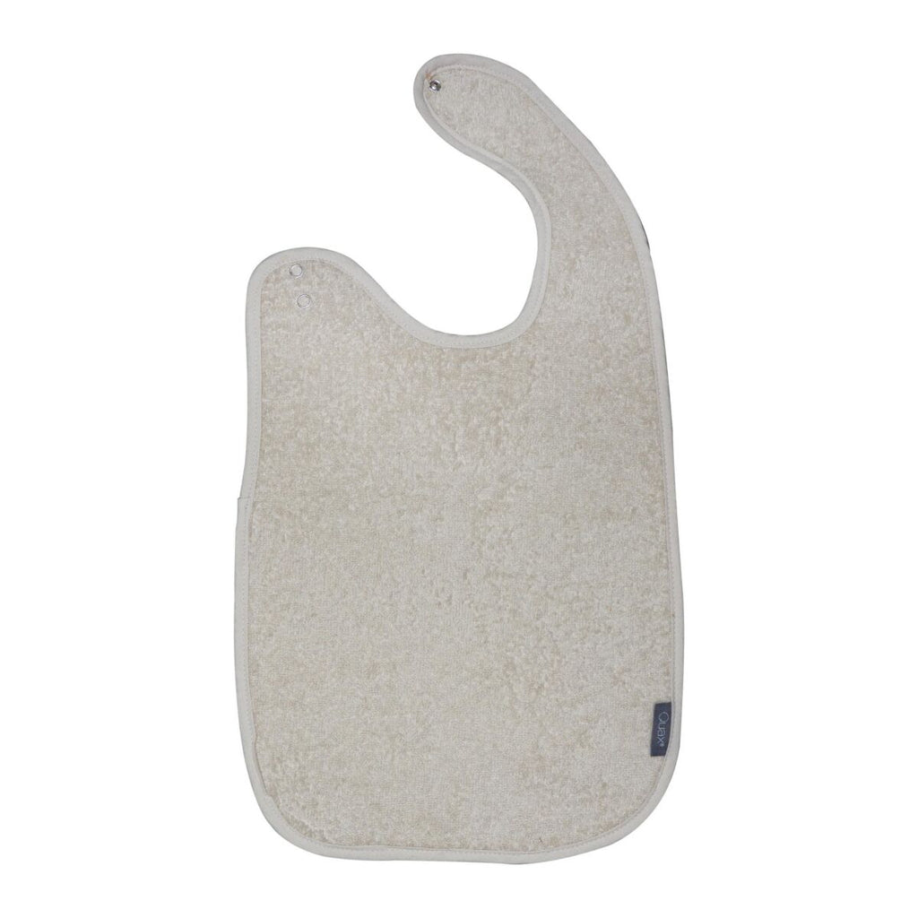 Slabbetje XL - Badstof - Katoen - Quax clay wit beige