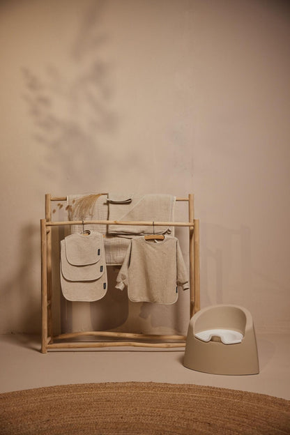 Slabbetje XL - Badstof - Katoen - Quax clay lifestyle