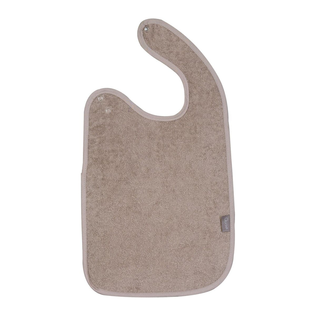 Slabbetje XL - Badstof - Katoen - Quax stone beige bruin