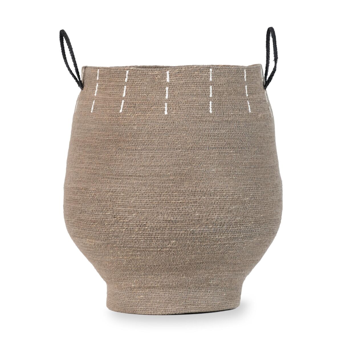 Opbergmanden (set van 3) - Cacao - Zeegras/rieten manden - Quax medium