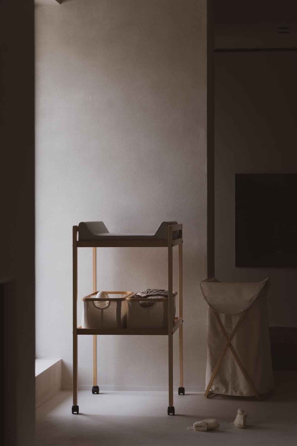 Linnen Wasmand - Opvouwbaar - Beige/Naturel - Quax lifestyle