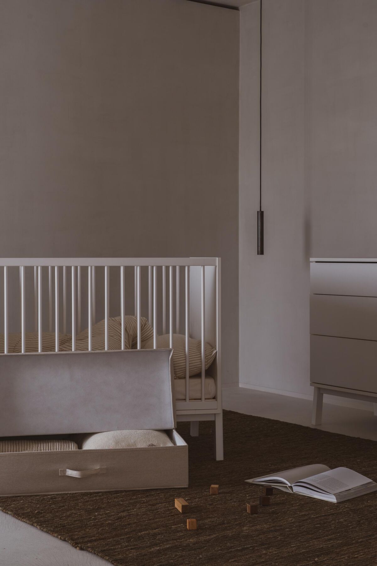 Opberglade voor bed 120 x 60 / 110 x 70 - Katoen/Linnen - Quax lifestyle foto