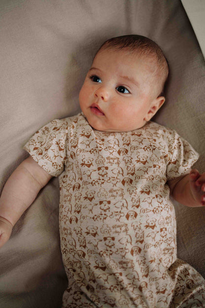 Boxpakje Gael - Biologisch katoen - Dogs/hondjes - Riffle Amsterdam baby