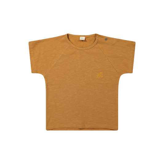 T-shirt Jules - Biologisch katoen - Jersey brown/Bruin - Riffle Amsterdam 