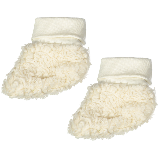 Slofjes Billie - Teddy off white - Biologisch katoen - Riffle Amsterdam product