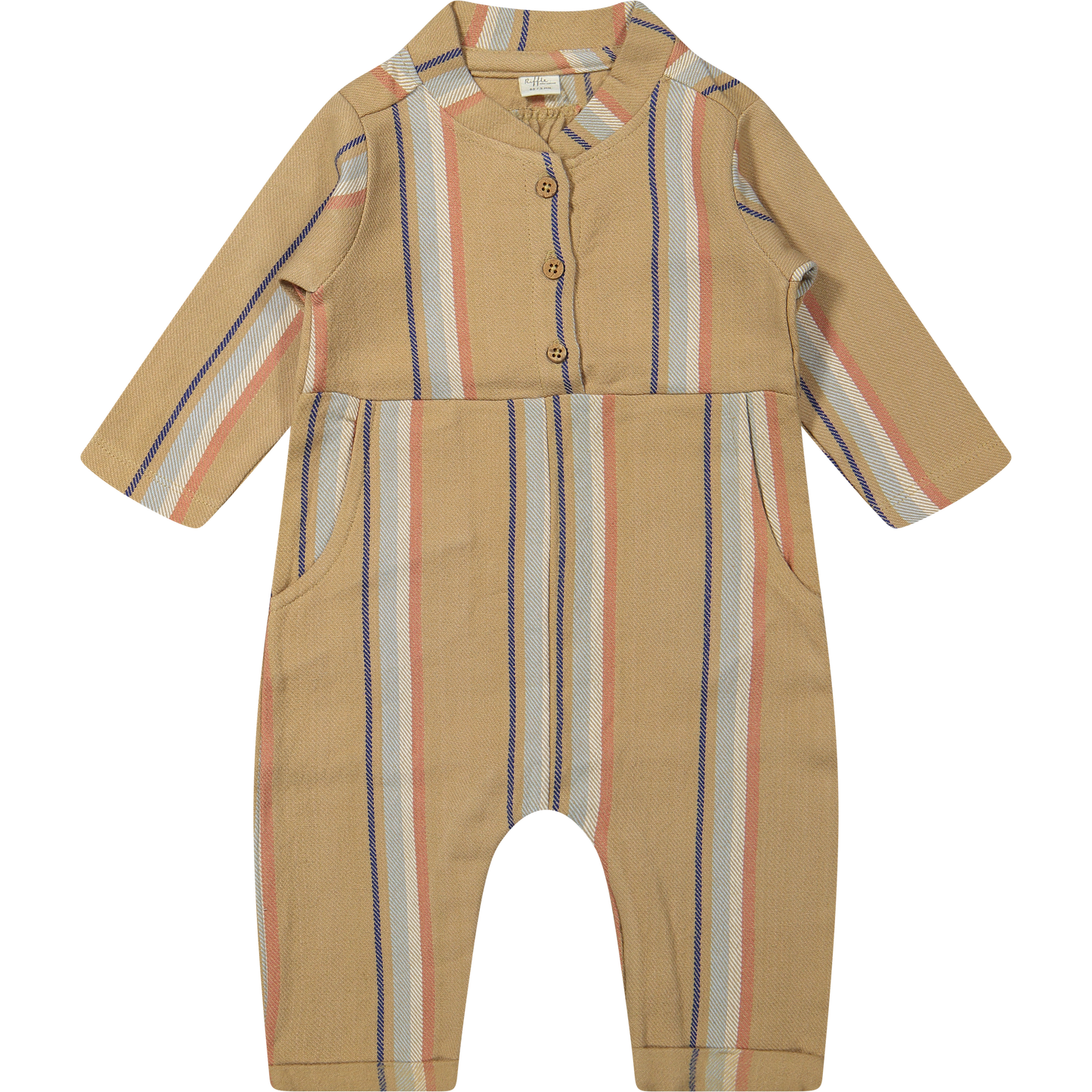 Jumpsuit Sara - Woven stripe - Biologisch katoen - Riffle Amsterdam product