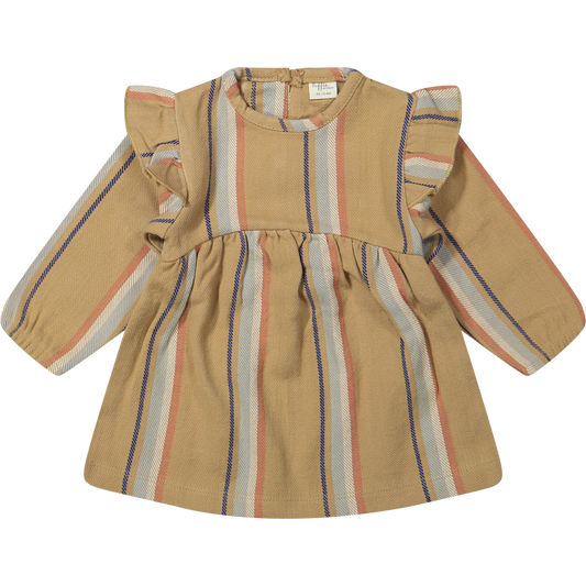 Jurkje Anemone - Woven stripe - Biologisch katoen - Riffle Amsterdam voorkant
