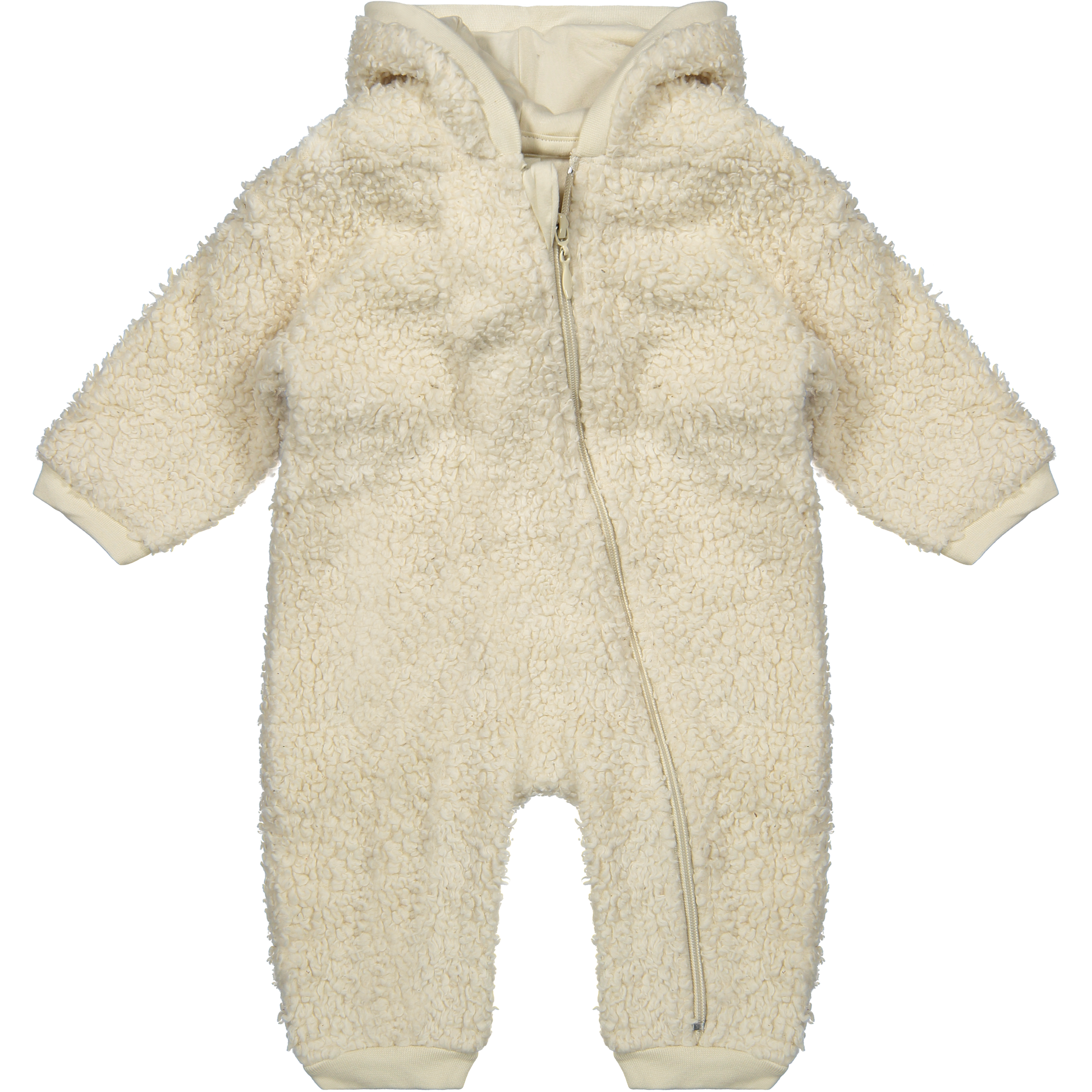 Jumpsuit Senna - Teddy off white - Biologisch katoen - Riffle Amsterdam product