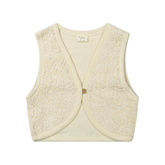 Trui Myra - Biologisch katoen - Tedyy off white - Riffle Amsterdam voor